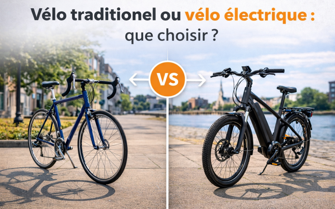 Vélo traditionnel ou vélo électrique : que choisir ?