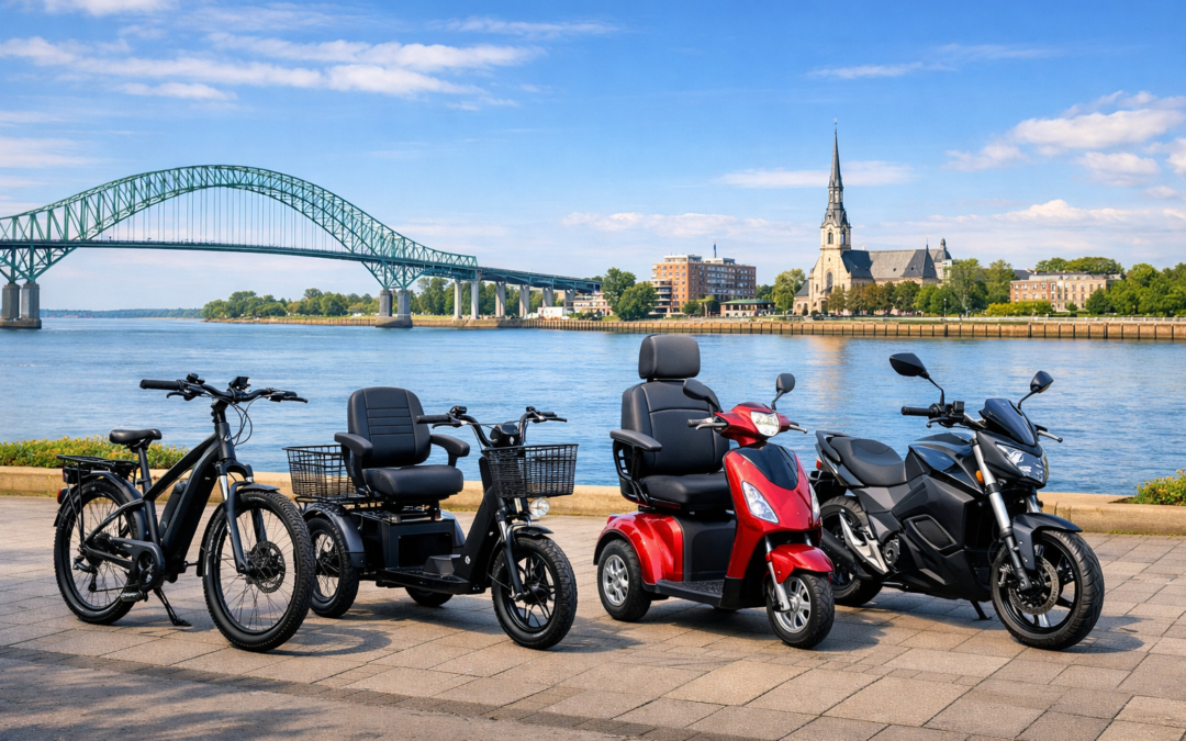 Mobilité électrique à Trois-Rivières